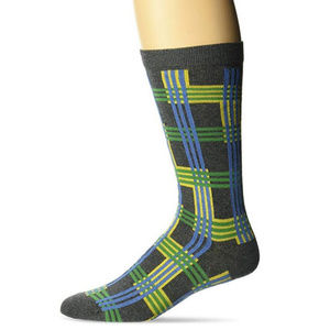 Ozone Men's Sock Cascading Plaid